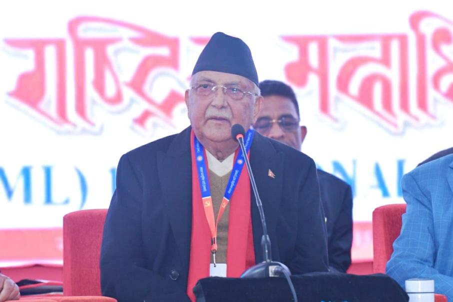 नेकपा एमालेको अध्यक्षमा केपी ओली पुनः निर्वाचित, पदाधिकारीमा ओली प्यानलकै वर्चश्व